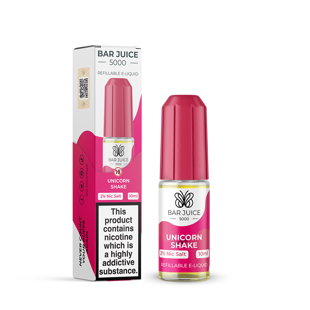 Bar Juice 5000 Unicorn Shake Nic Salt 10ml