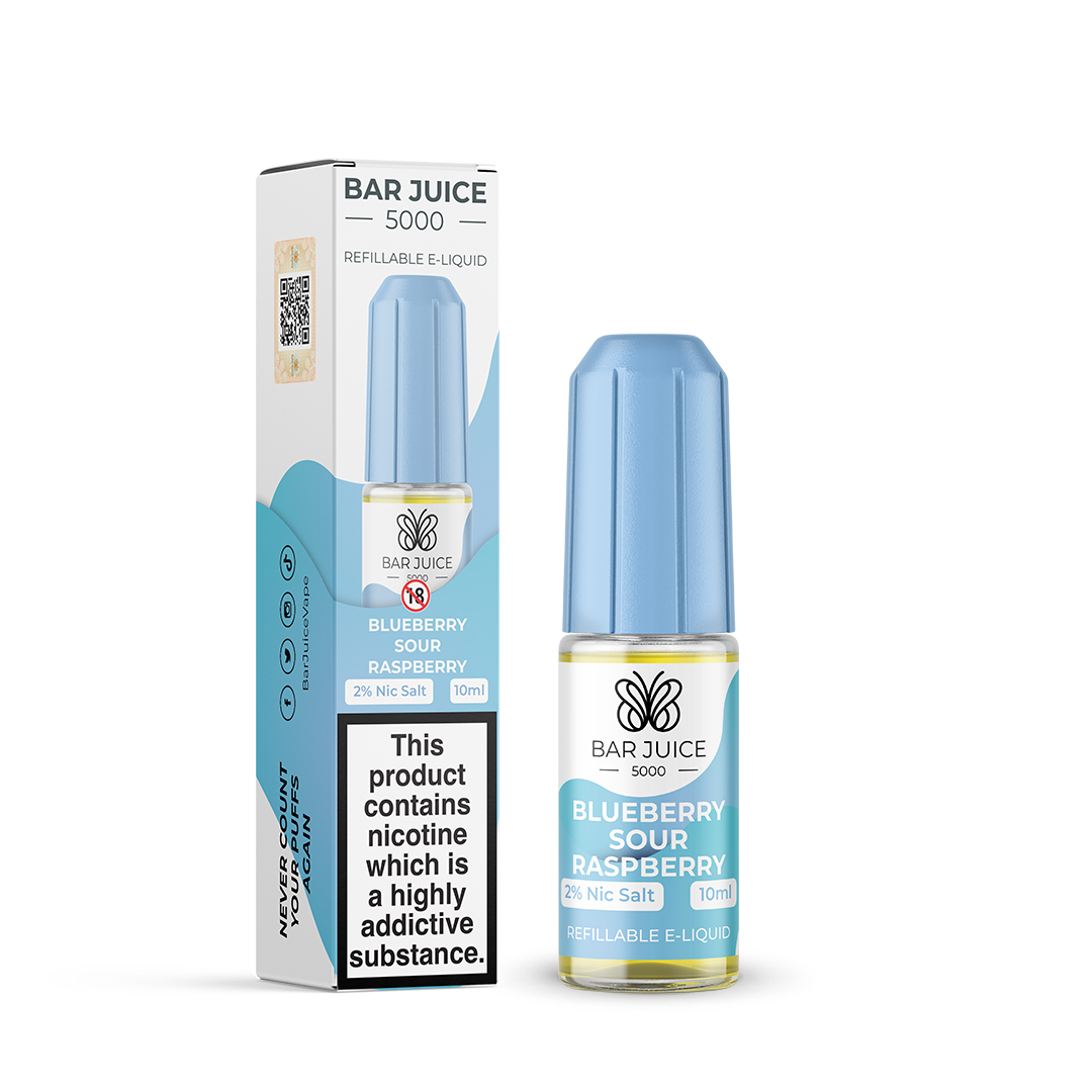 Bar Juice 5000 Blueberry Sour Raspberry Nic Salt 10ml