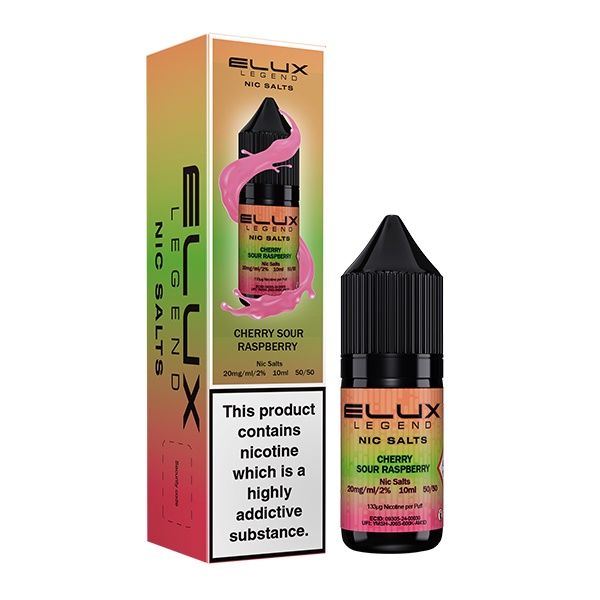 Elux Legends Nic Salts Cherry Sour Raspberry 10ml