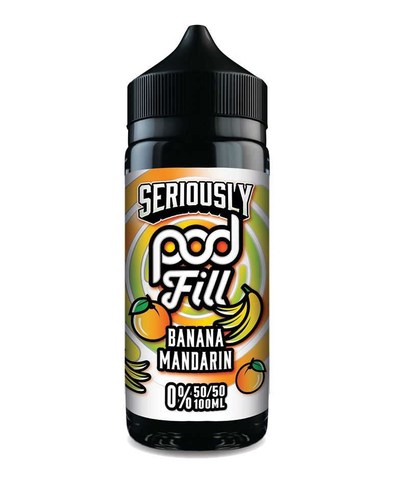Banana Mandarin Seriously Pod Fill 100ml