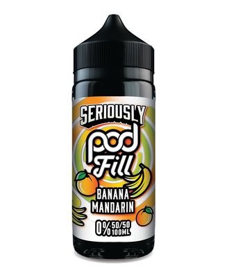 Banana Mandarin Seriously Pod Fill 100ml