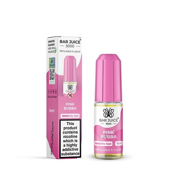 Bar Juice 5000 Pink Bubba, Nicotine Strength: 10mg