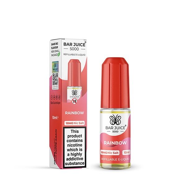 Bar Juice 5000 Rainbow, Nicotine Strength: 10mg