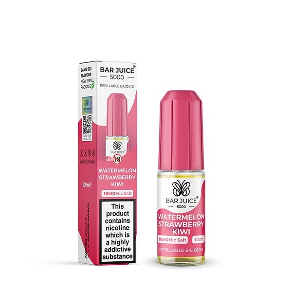 Bar Juice 5000 Watermenlon Strawberry Kiwi, Nicotine Strength: 10mg