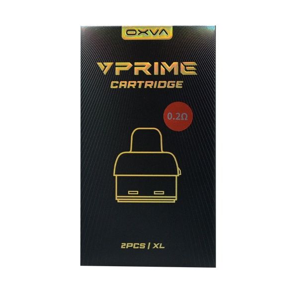 Oxva VPrime Cartridges (2 Pack), Ohm: 0.2 (45-60w)