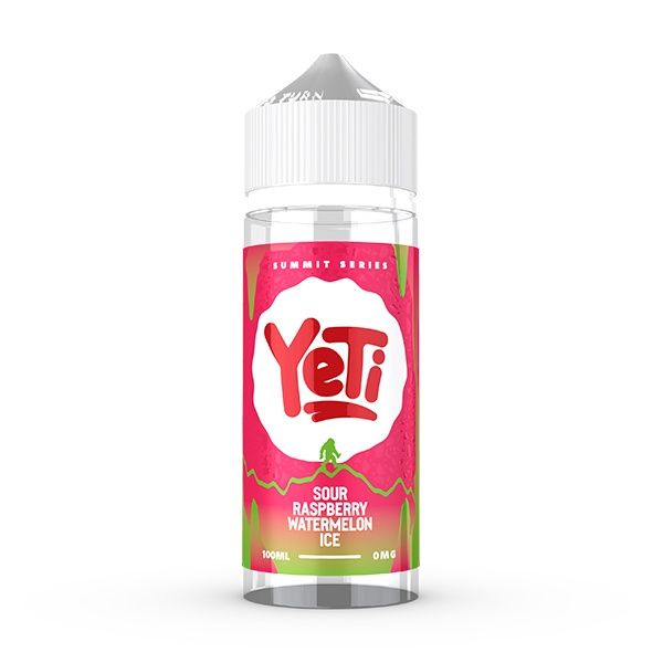 Sour Raspberry Watermelon Ice Yeti Summit 100ml