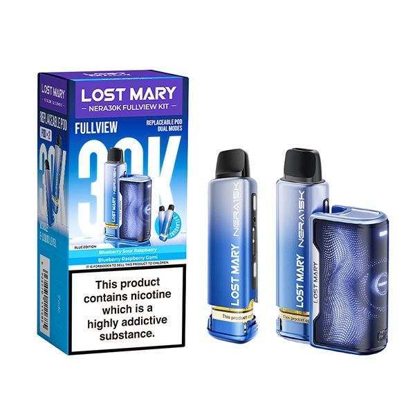 Lost Mary Nera 30K, Flavour: Blue Edition