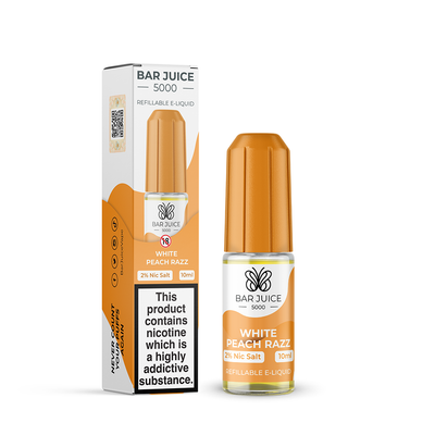 Bar Juice 5000 White Peach Razz Nic Salt 10ml
