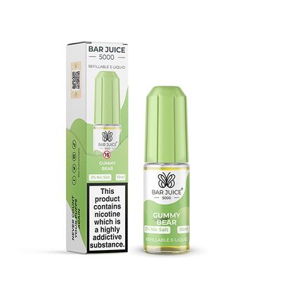 Bar Juice 5000 Gummy Bear Nic Salt 10ml