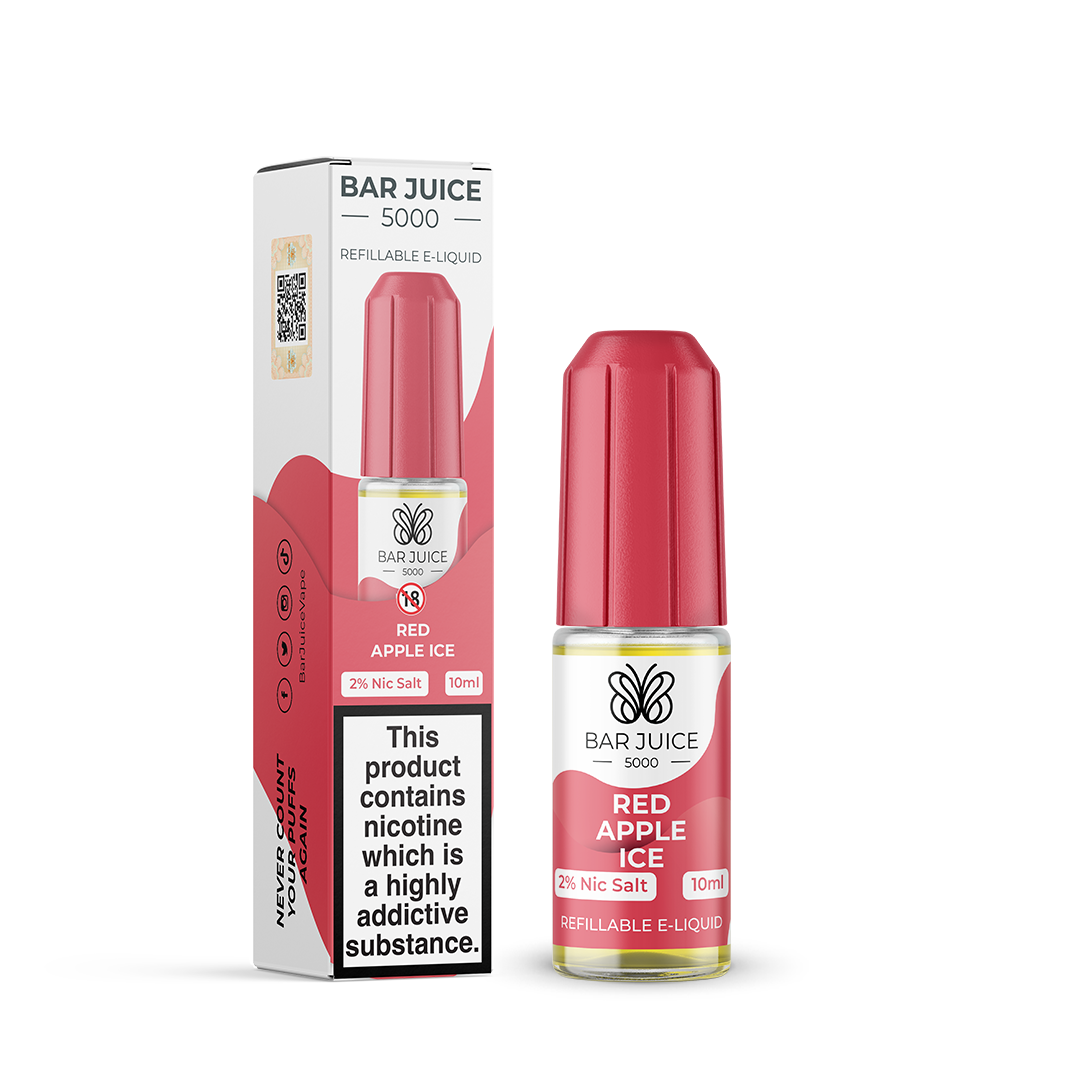 Bar Juice 5000 Red Apple Ice Nic Salt 10ml