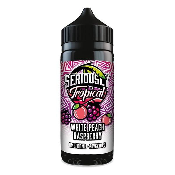 White Peach Raspberry 100ml Seriously Tropical/Doozy