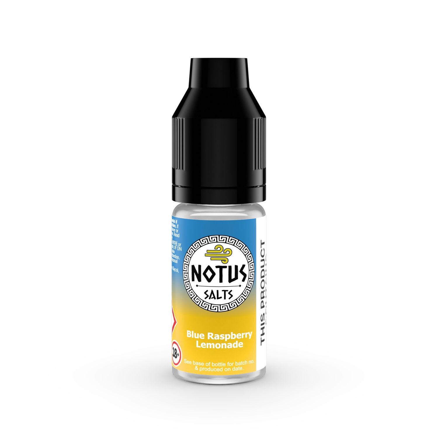 Notus Salts Blue Razz Lemonade Ice 10ml [S3], Nic Strength: 10mg