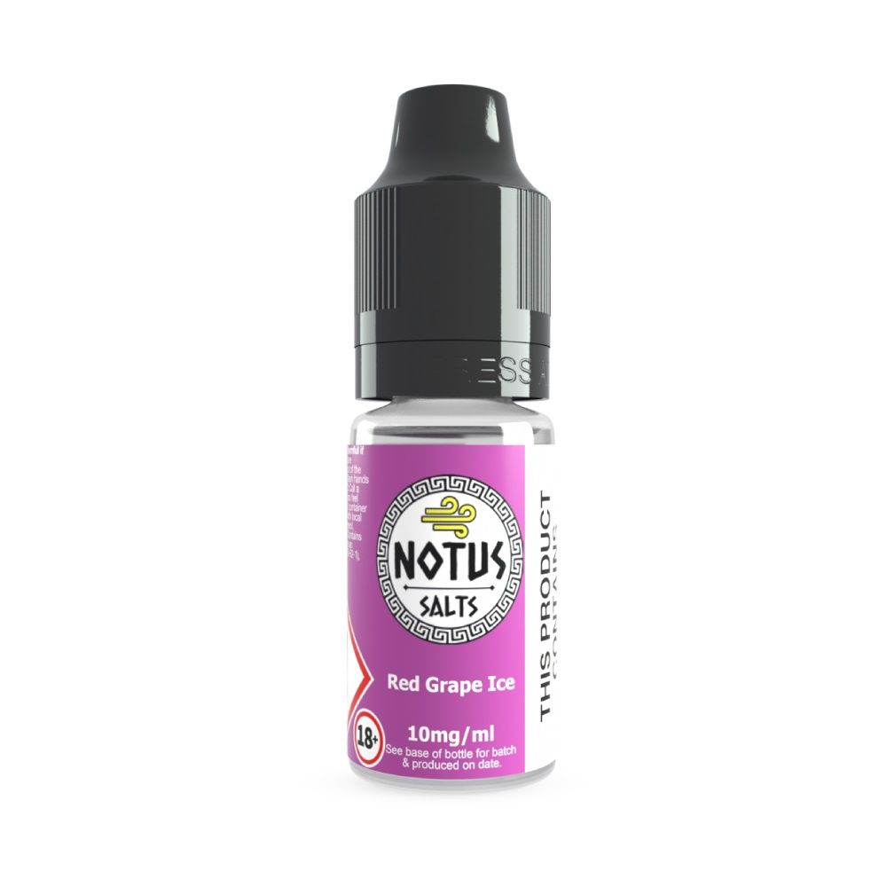 Notus Salts Red Grape Ice 10ml [S15], Nic Strength: 10mg