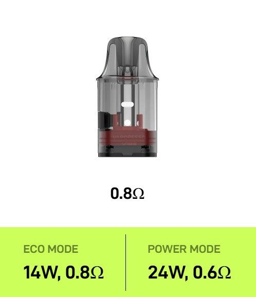 Vaporesso Vibe Replacement Pod (2 Pack), Ohm: 0.8/0.6 XL