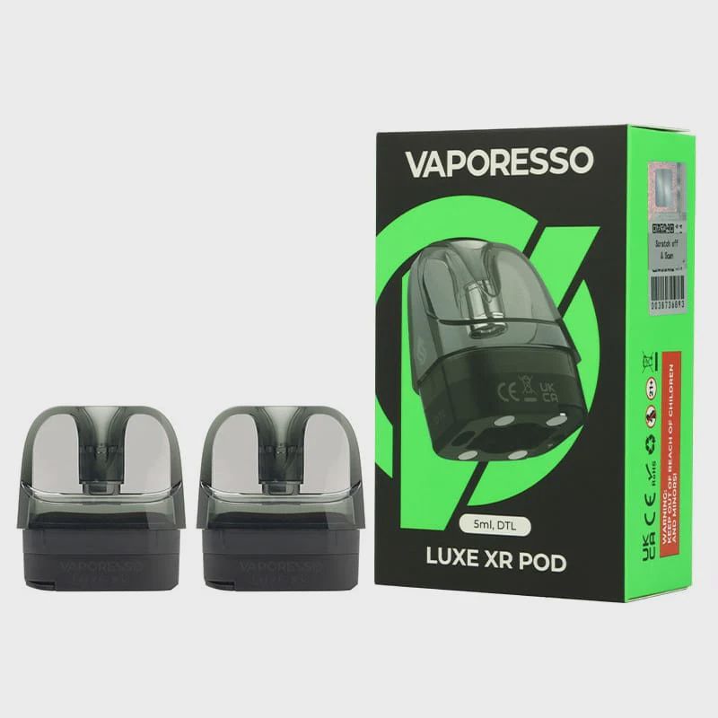 Vaporesso LUXE XR Empty Pod (2 Pack) [LW7], Size: DTL XL (5ml)