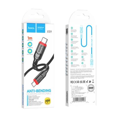 Hoco 3AMP Type-C to Type-C Charging Cable 1M