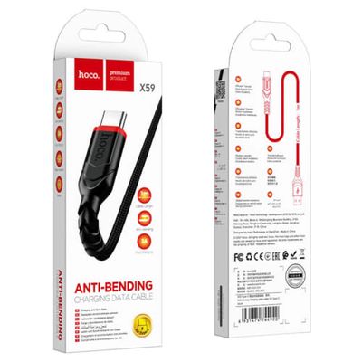 Hoco 3AMP USB to Type-C Charging Cable 1M