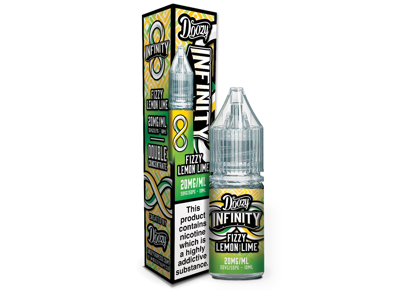 Doozy Infinity Salt Fizzy Lemon Lime 10ml