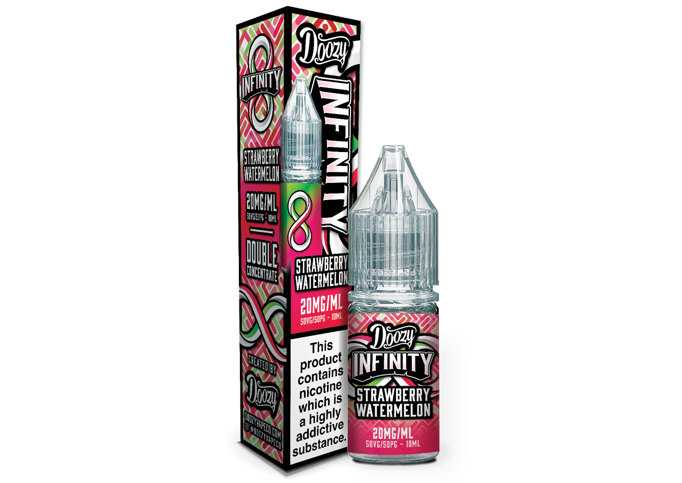 Doozy Infinity Salt Strawberry Watermelon 10ml