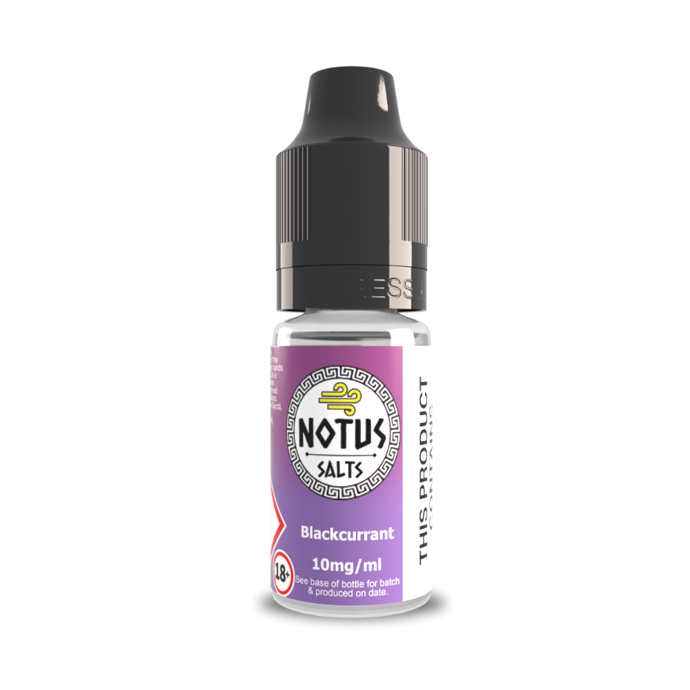 Notus Salts Blackcurrant 10ml [S29]