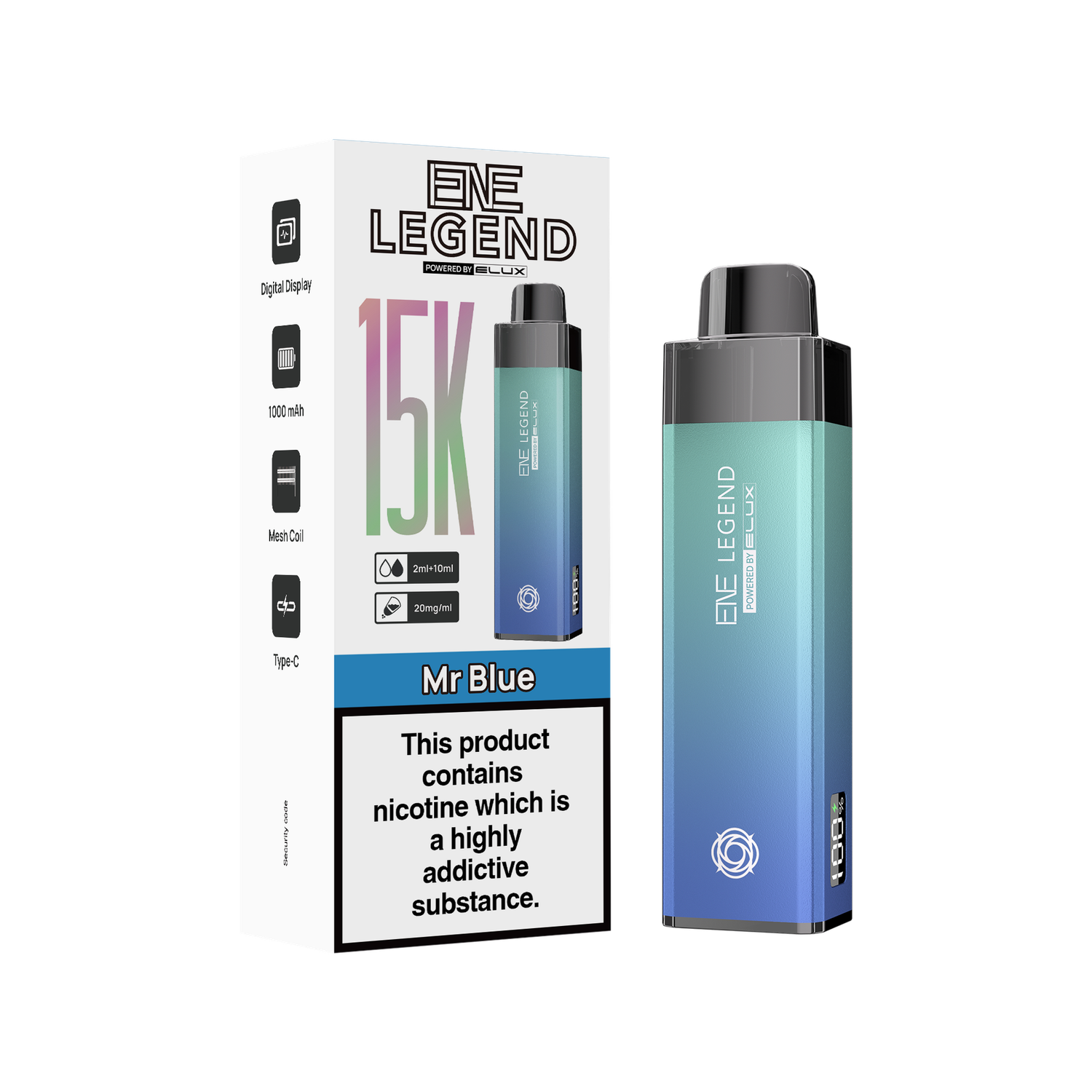 Elux ENE Legend 15k Vape Kit