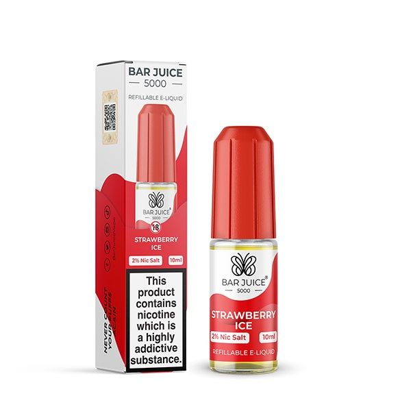 Bar Juice 5000 Strawberry Ice Nic Salt 10ml
