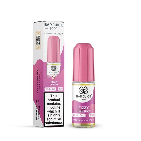 Bar Juice 5000 Fizzy Cherry Nic Salt 10ml