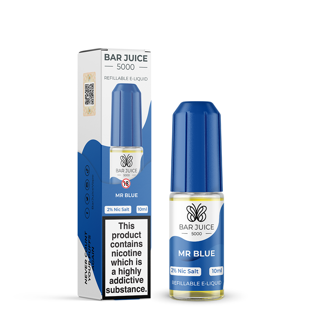 Bar Juice 5000 Mr Blue Nic Salt 10ml