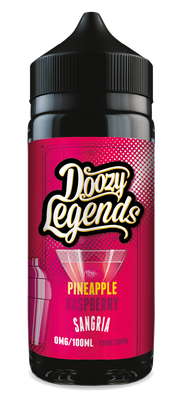 Pineapple Raspberry Sangria 100ml Doozy Legends