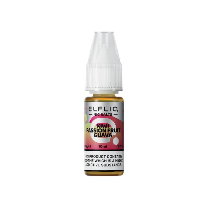 Elfliq Kiwi Passion Fruit Guava 10ml, Nicotine Strength: 10mg
