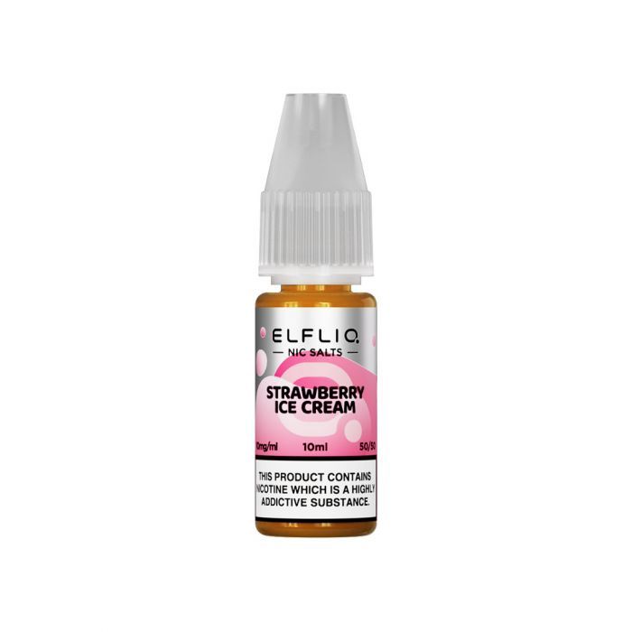Elfliq Strawberry Snoow 10ml, Nicotine Strength: 10mg