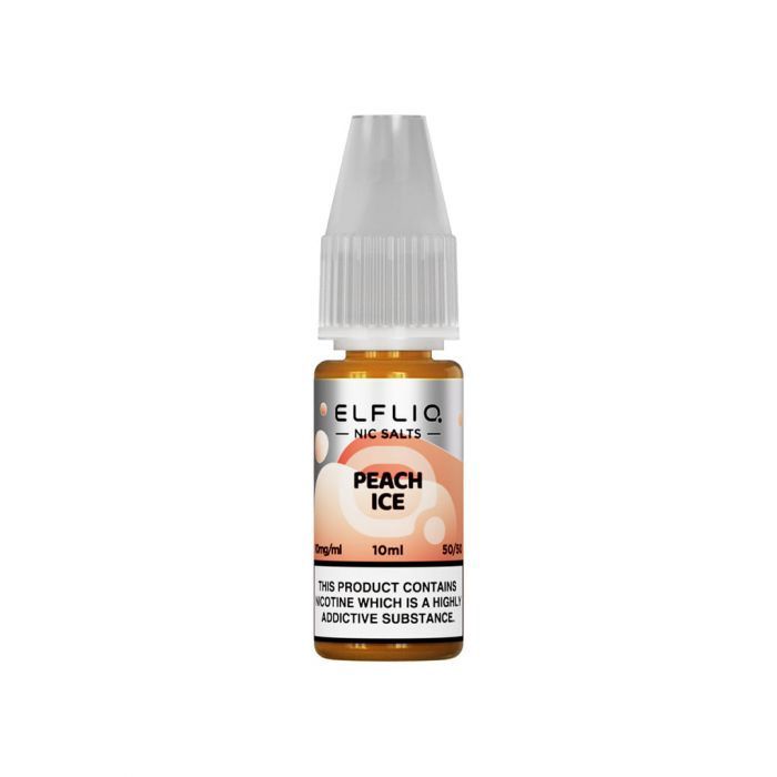 Elfliq Peach Ice 10ml, Nicotine Strength: 10mg