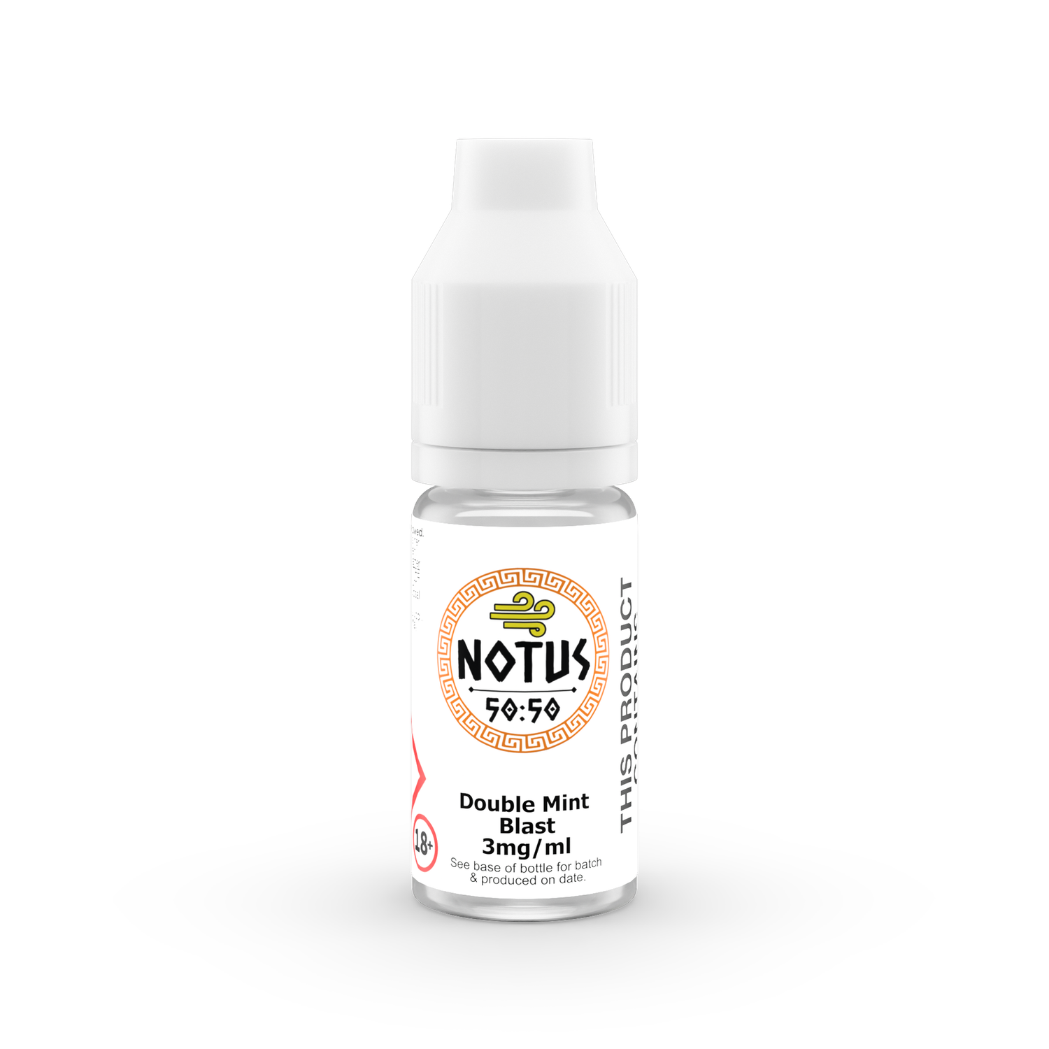 Notus 50:50 Double Mint Blast 10ml [6], Nic Strength: 3mg