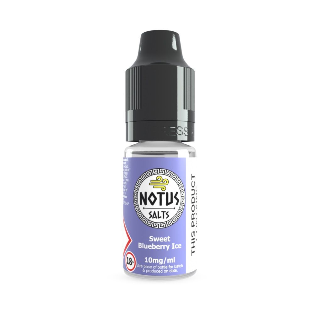 Notus Salts Sweet Blueberry Ice 10ml [S24], Nic Strength: 10mg
