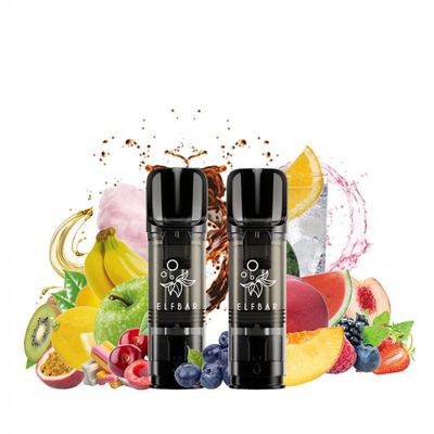 Elf Bar Elfa Pro/Elfbar Pod Prefilled Pod 2ml (2 Pack)