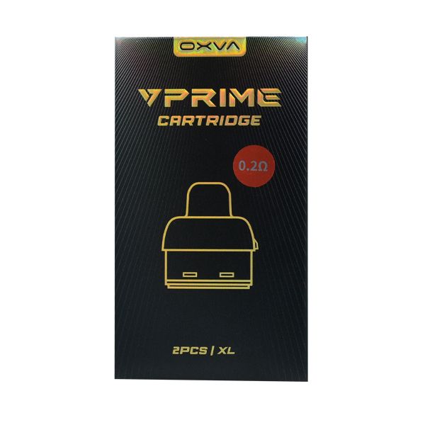 Oxva VPrime Cartridges (2 Pack), Ohm: 0.2 (45-60w)