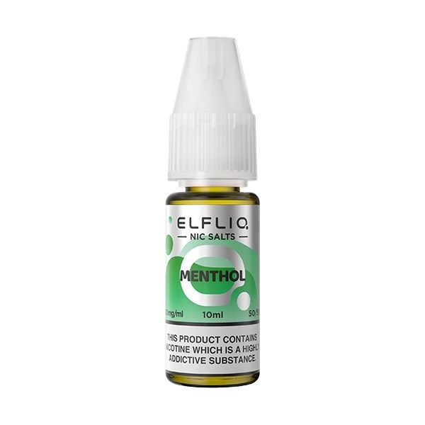 Elfliq Menthol 10ml, Nicotine Strength: 10mg