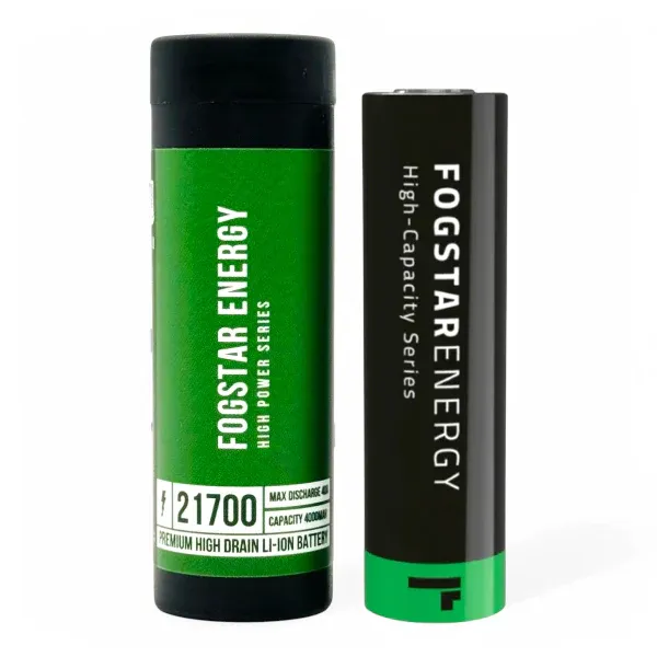 Fogstar Energy 21700 Battery *Sub for Vapcell*