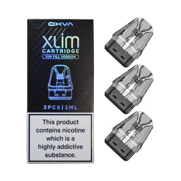 Oxva Xlim Cartridge V3  (3 Pack) [LW9], Ohm: 1.2 - V3 - (10-12w)