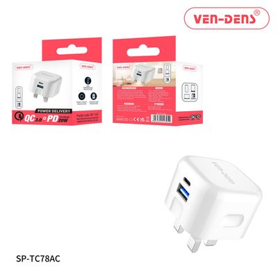 USB-A/C 20w Dual Plug