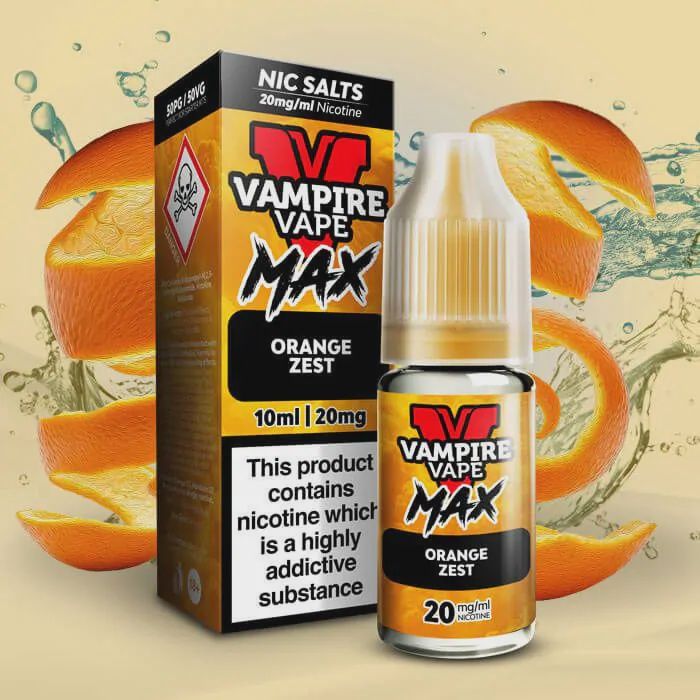 Vampire Vape Max Orange Zest 10ml Nic Salt