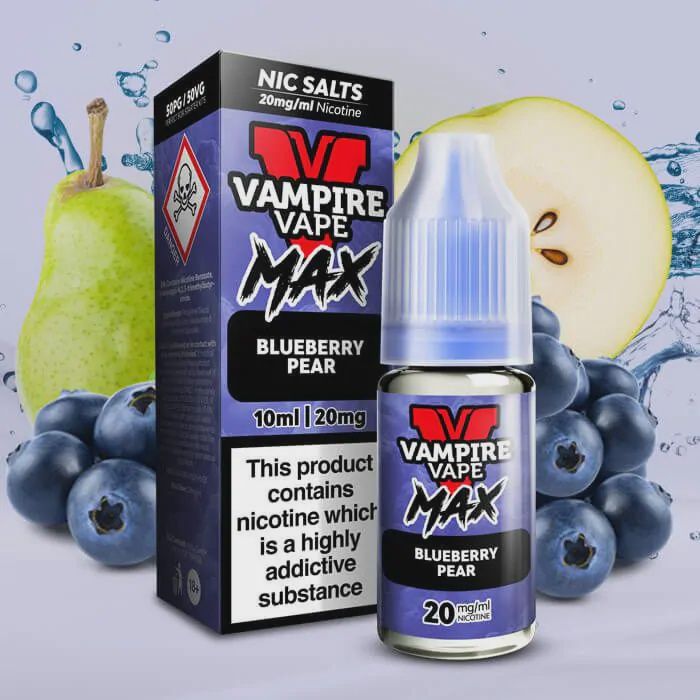 Vampire Vape Max Blueberry Pear 10ml Nic Salt