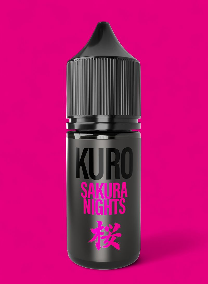 KURO Sakura Nights 桜 10ml Nic Salt