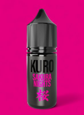 KURO Sakura Nights 桜 10ml Nic Salt