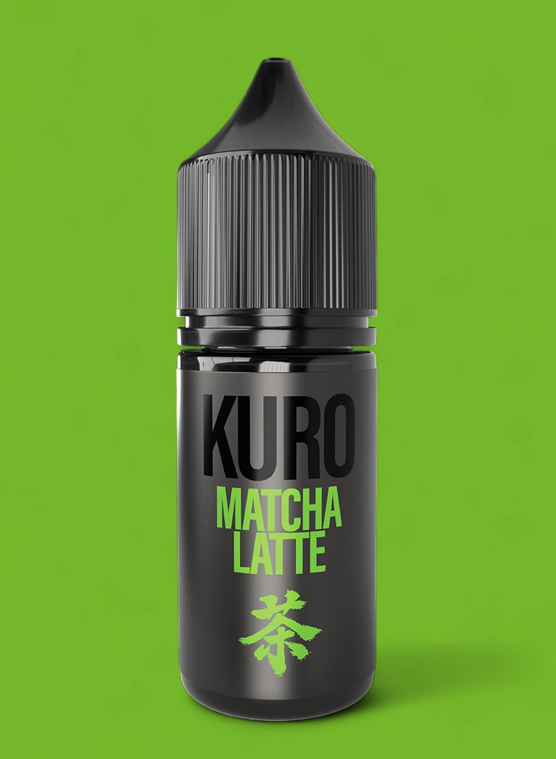 KURO Matcha Latte 茶 10ml Nic Salt