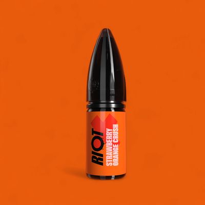RIOT X Strawberry Orange Crush 10ml Nic Salt