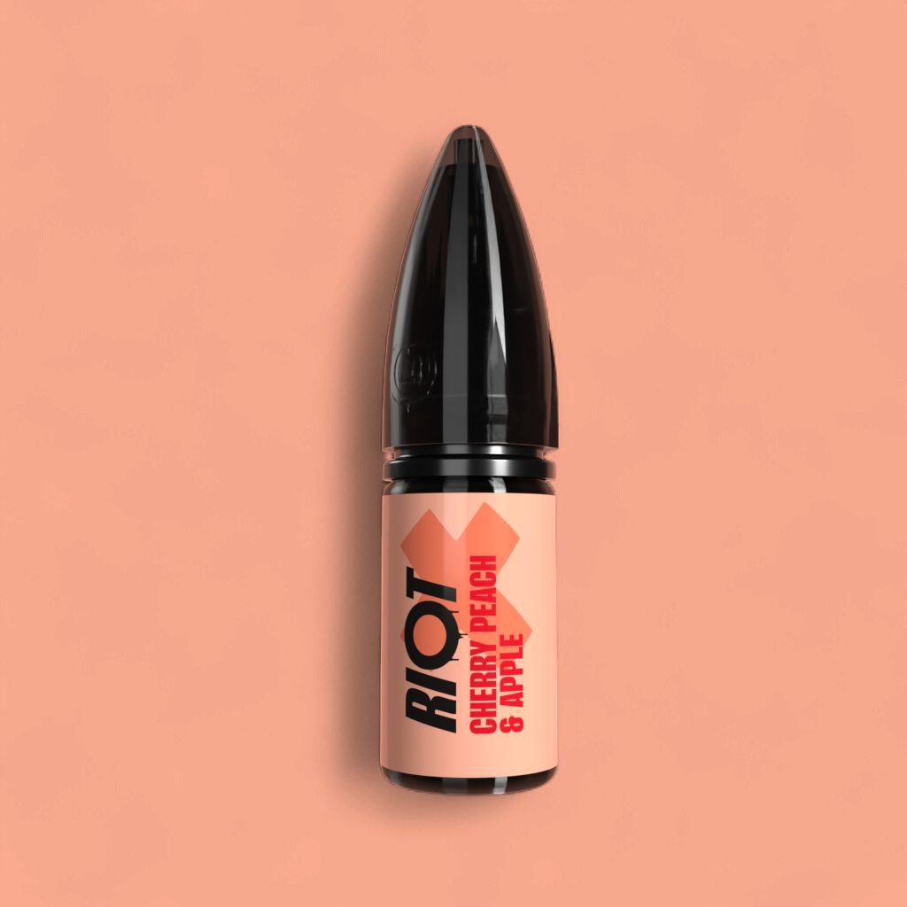 RIOT X Cherry Peach Apple 10ml Nic Salt
