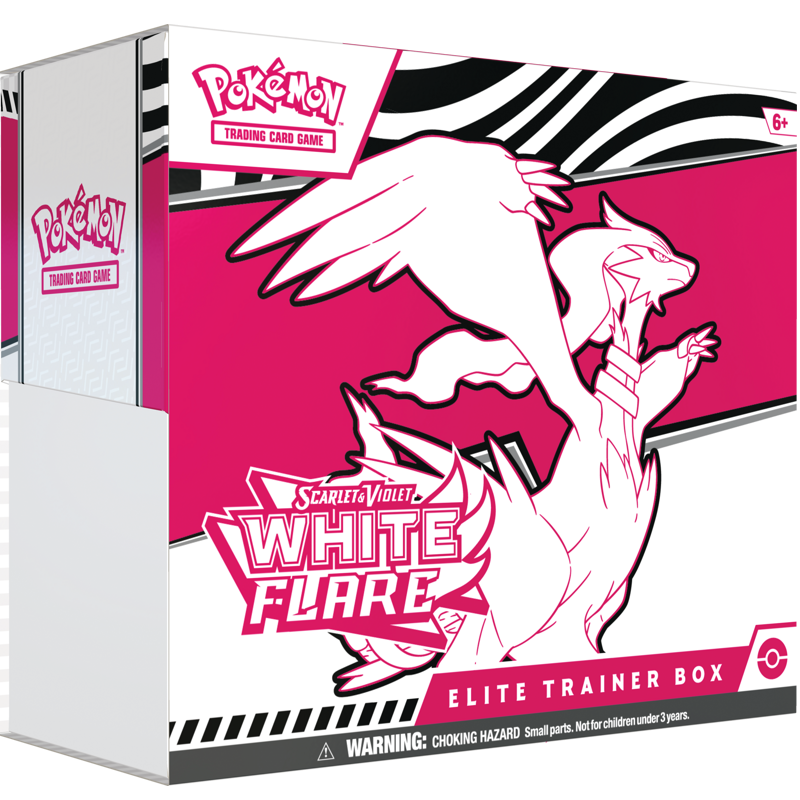 White Flare Elite Trainer Box