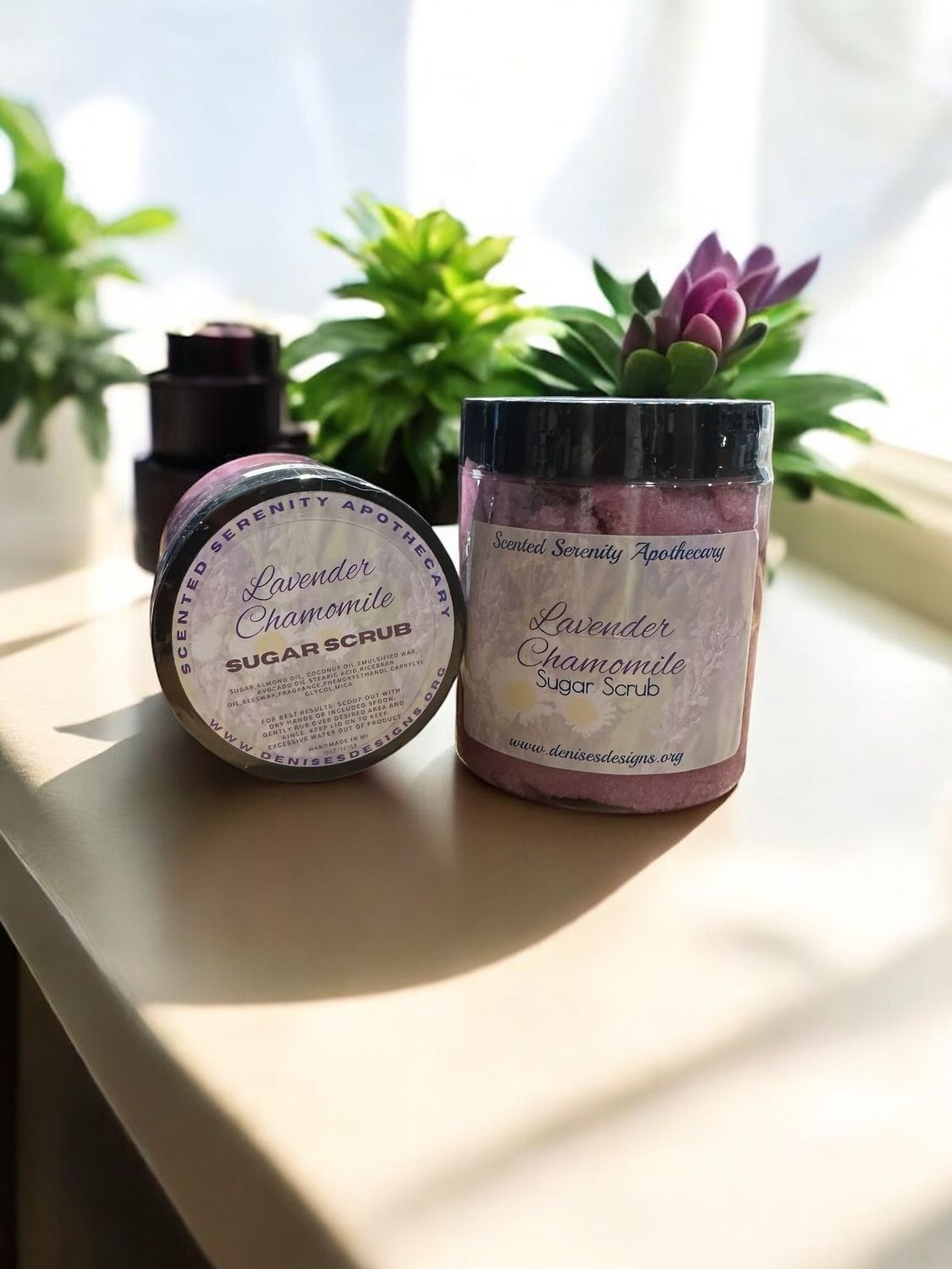 Lavender Chamomile Sugar Scrub