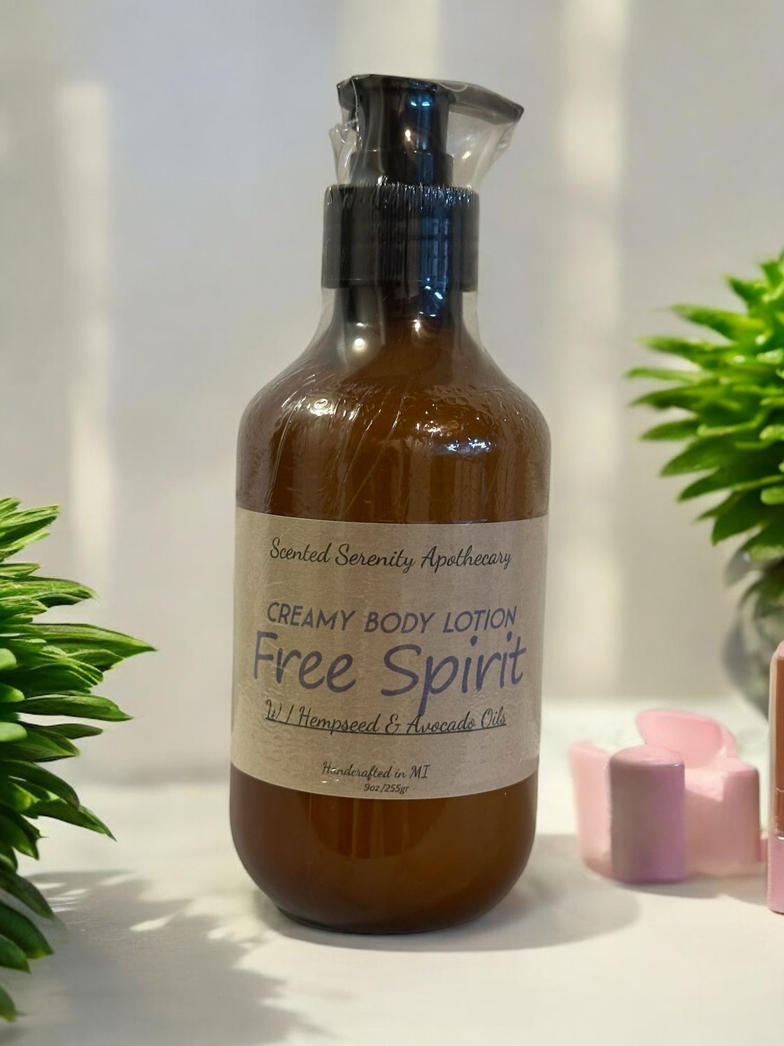 Hemp Pump Lotion -  Free Spirit